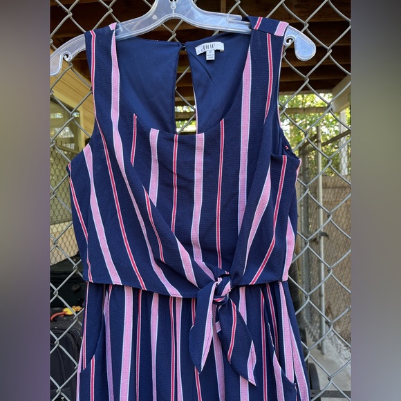 A.U.W Striped Capri Playsuit - Picture 2 of 6